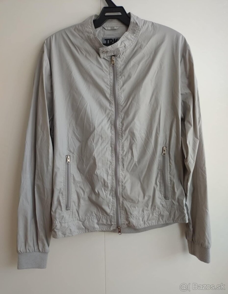 Mužská sivá  bombera, vetrovka (Traffik)