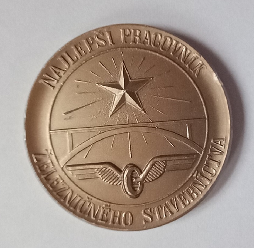 Medaila Najlepší pracovník železničného staviteľstva