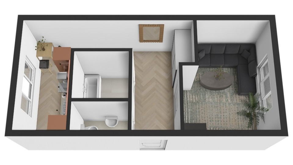 Na predaj 1-izbový byt na Trenčianskej ceste v Bánovciach na