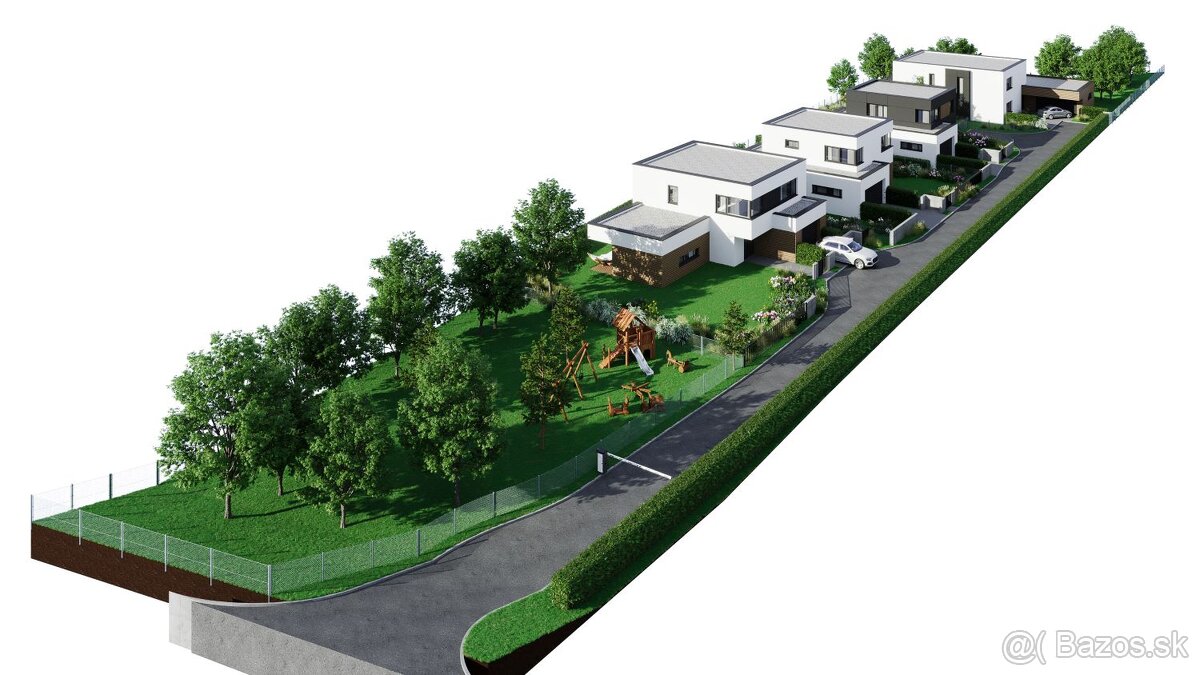 Pozemok stavebného projektu: 3.384 m² exkluzívnej komunit