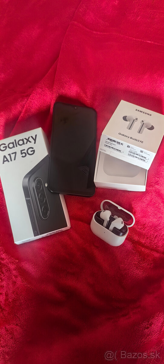 Samsung A17 5G + slúchadlá