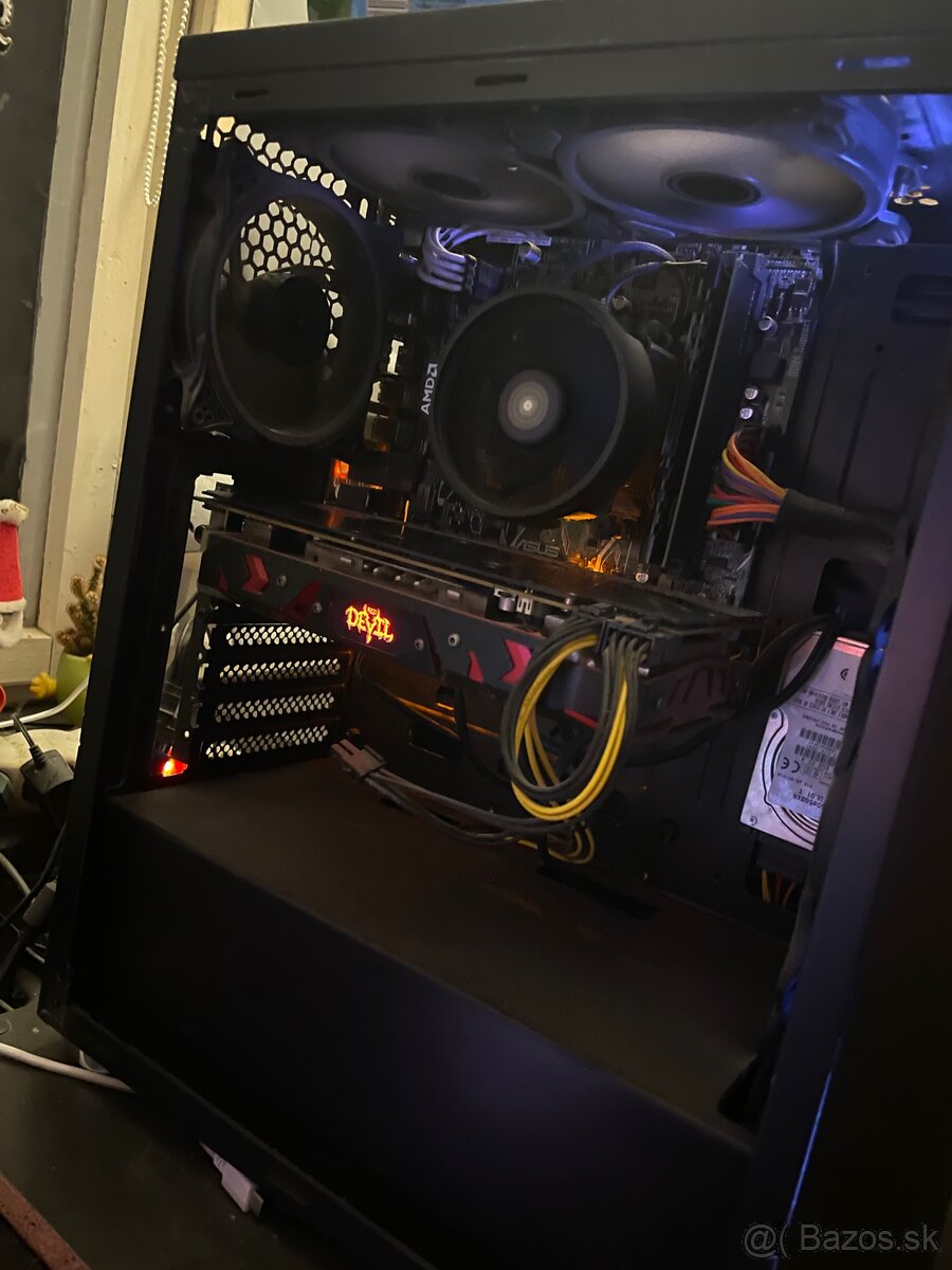 💻 Predám herný PC – Ryzen 5 / RX 580 8GB / 16 GB RAM