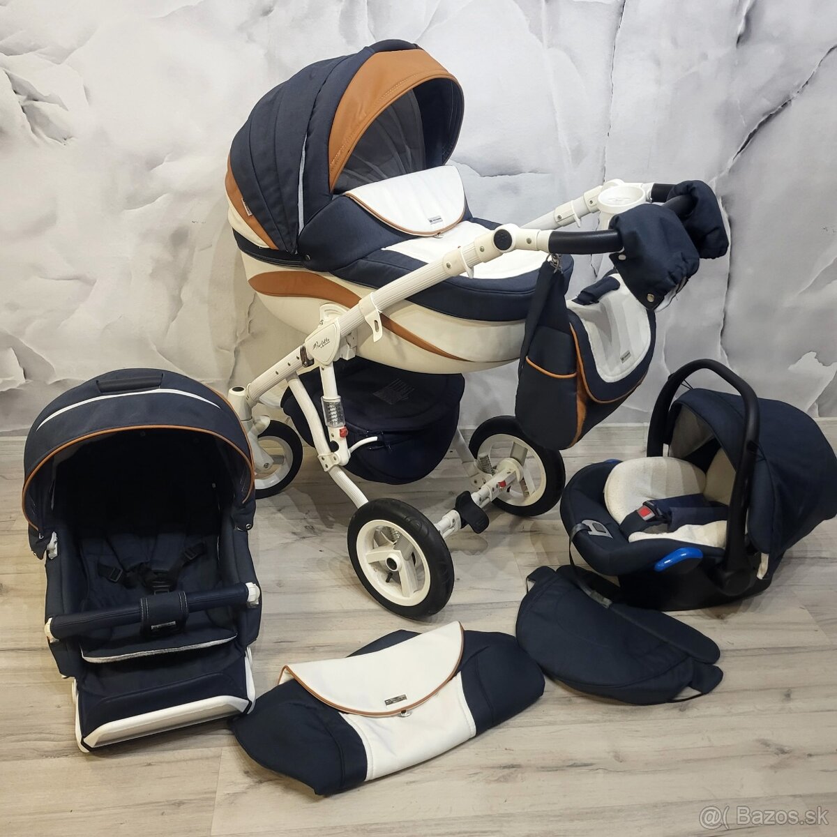 Adamex kočík - trojkombinácia