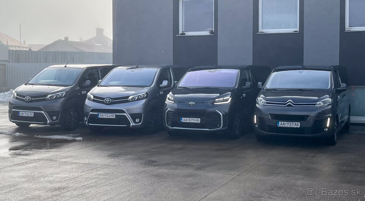 Prenájom mikrobusov - Košice