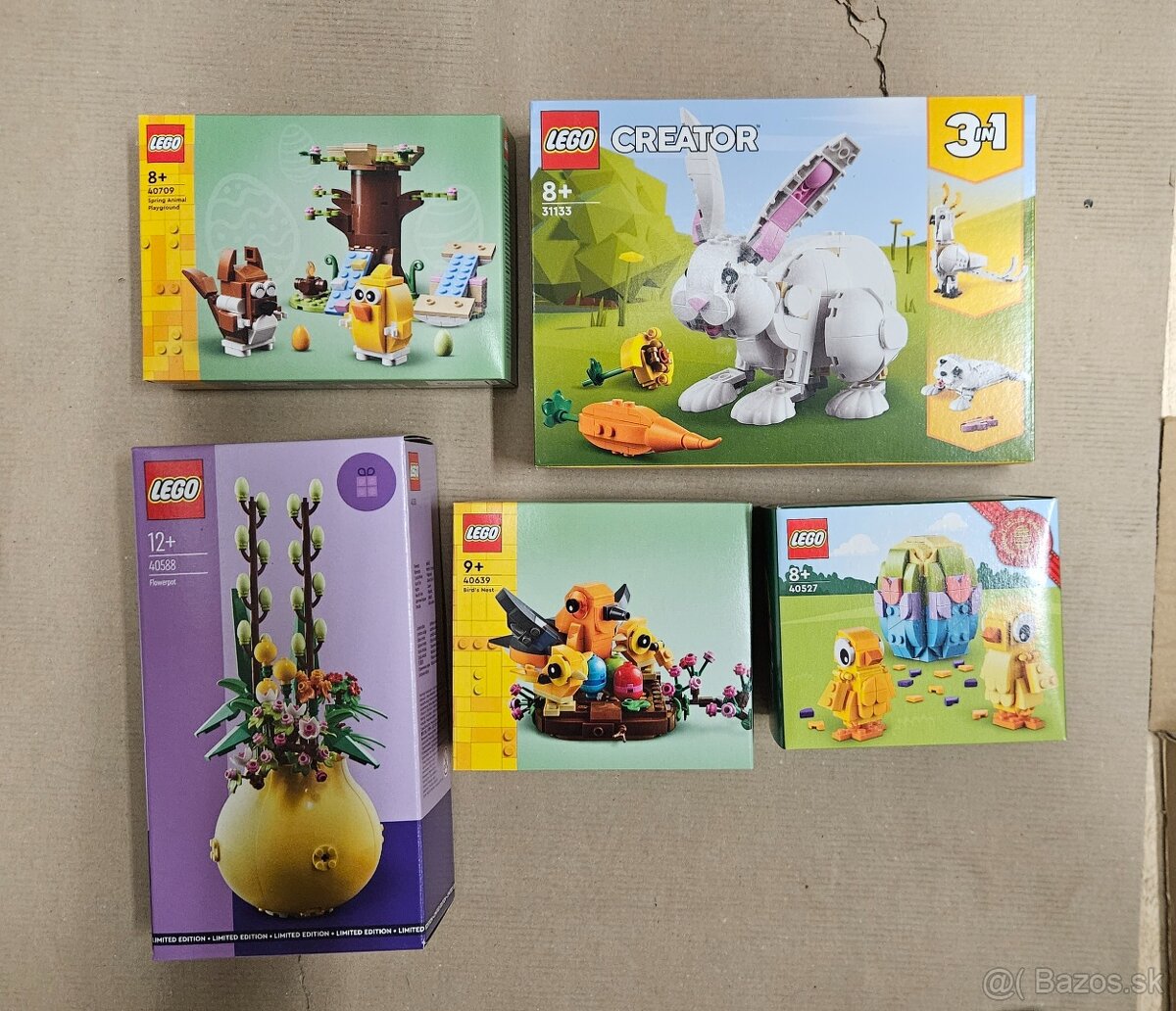 Rôzne LEGO - jarný motív