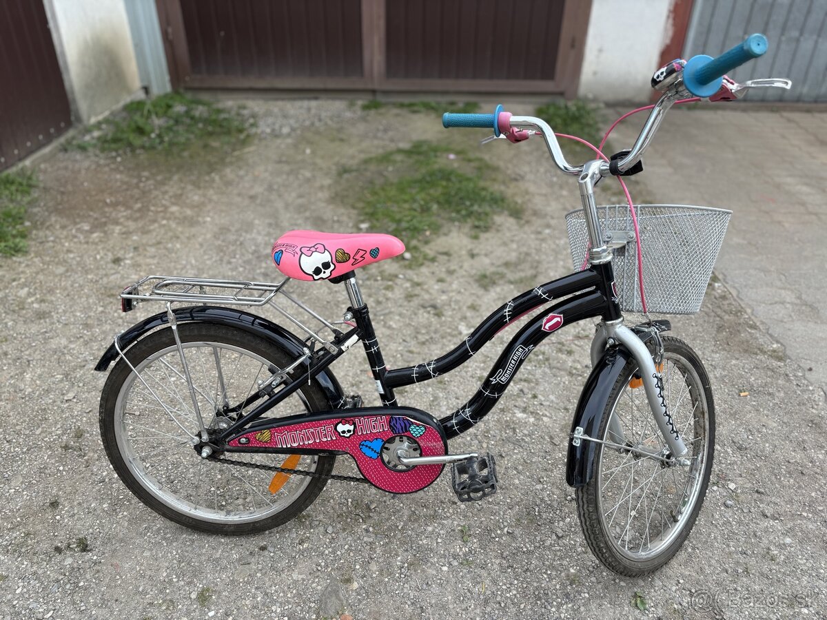 Detský bicykel Monster High