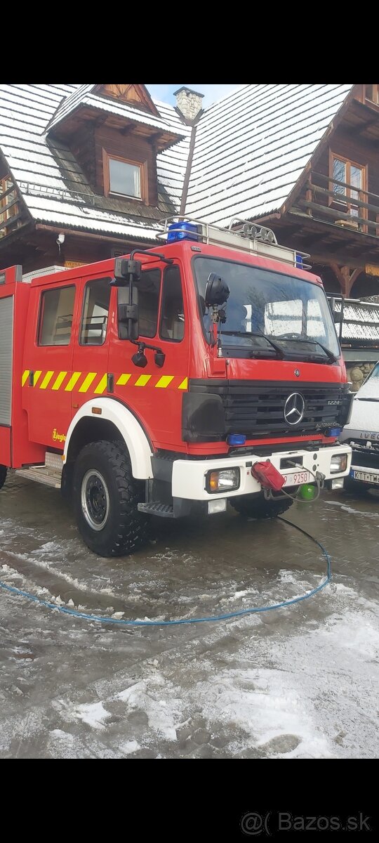Mercedes 1224 AF 4x4 Hasiči Hasičke auto Top stan