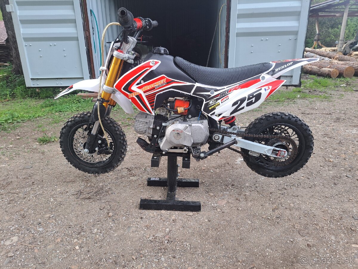 Detská motorka, minirocket motors 90