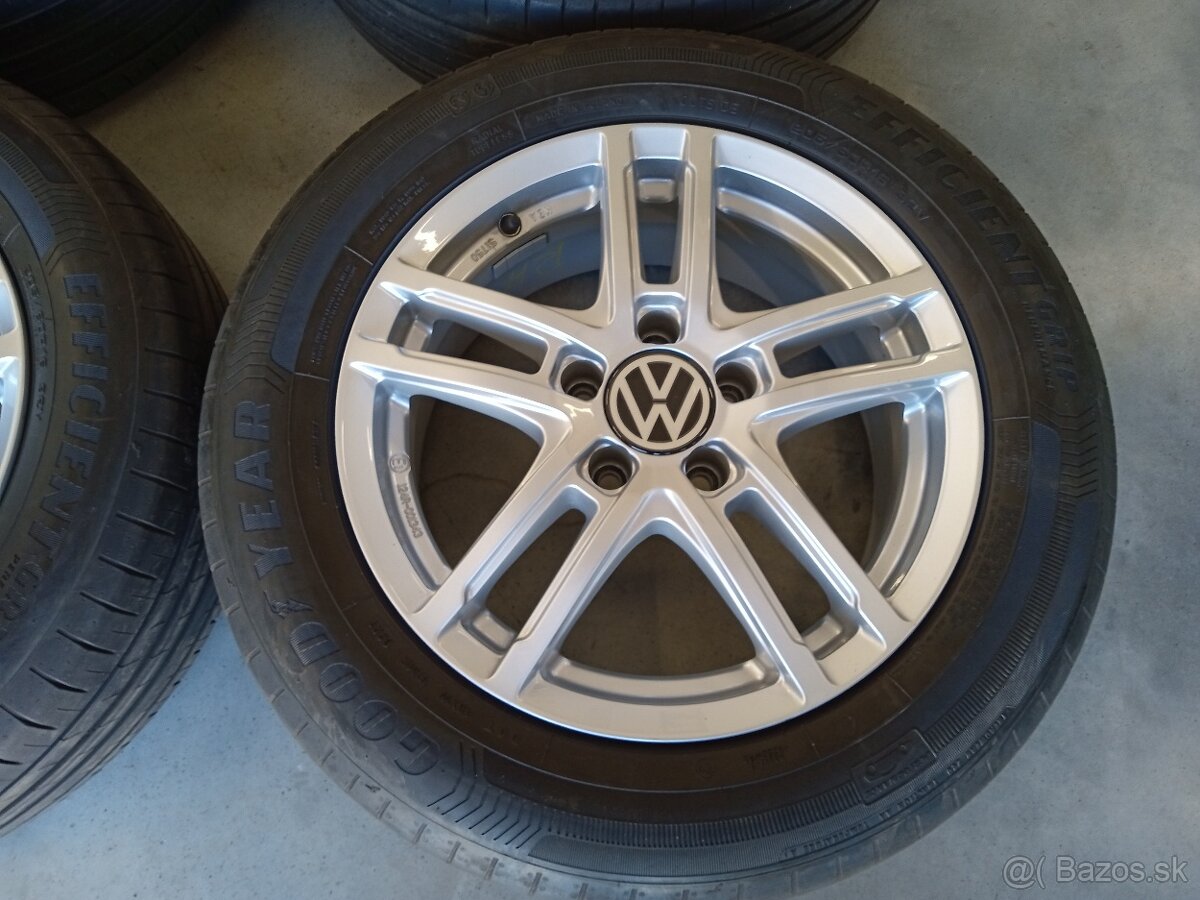 Predam letne ALU 5x112 R16 7J ET38 DEZENT VOLKSWAGEN