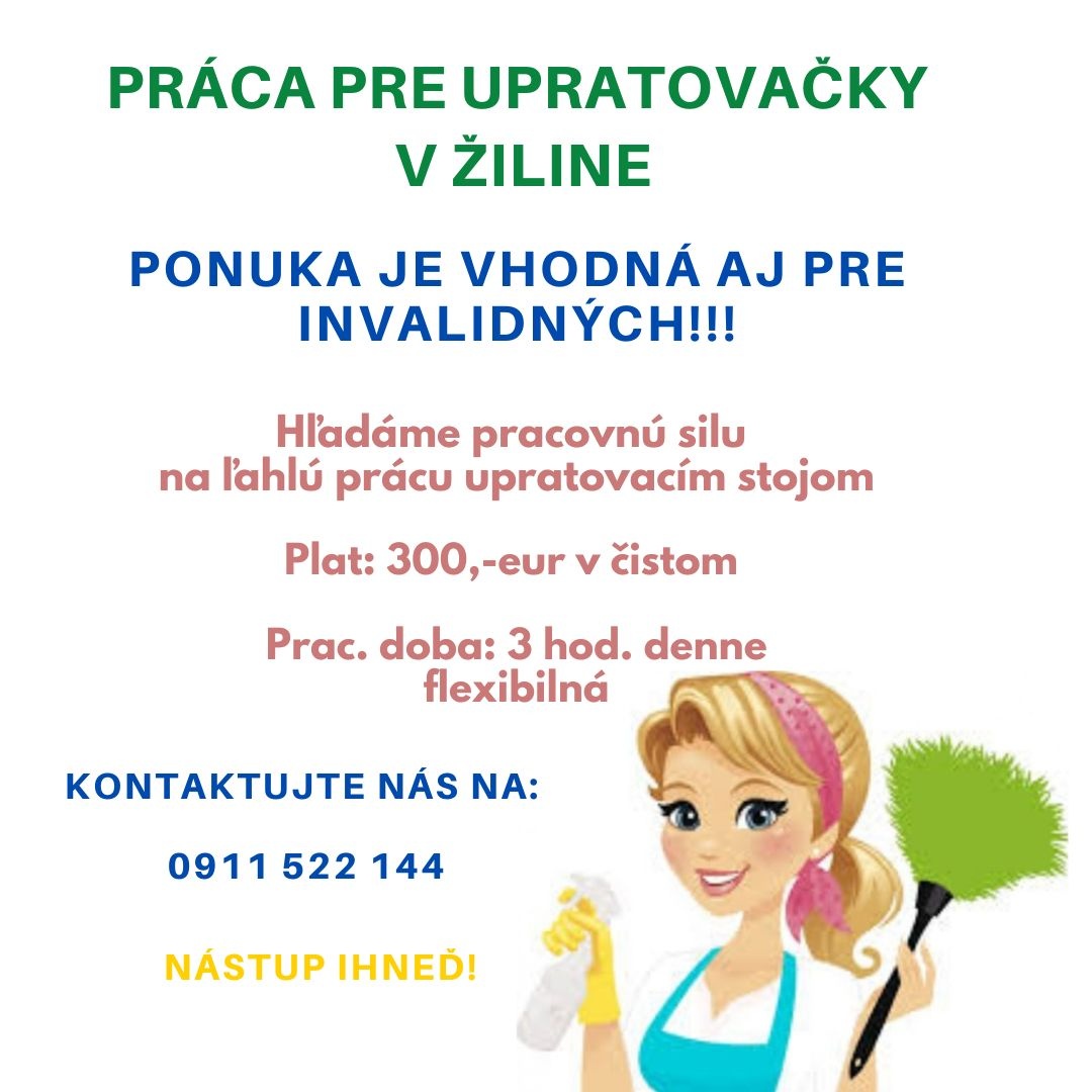 Upratovanie ŽILINA