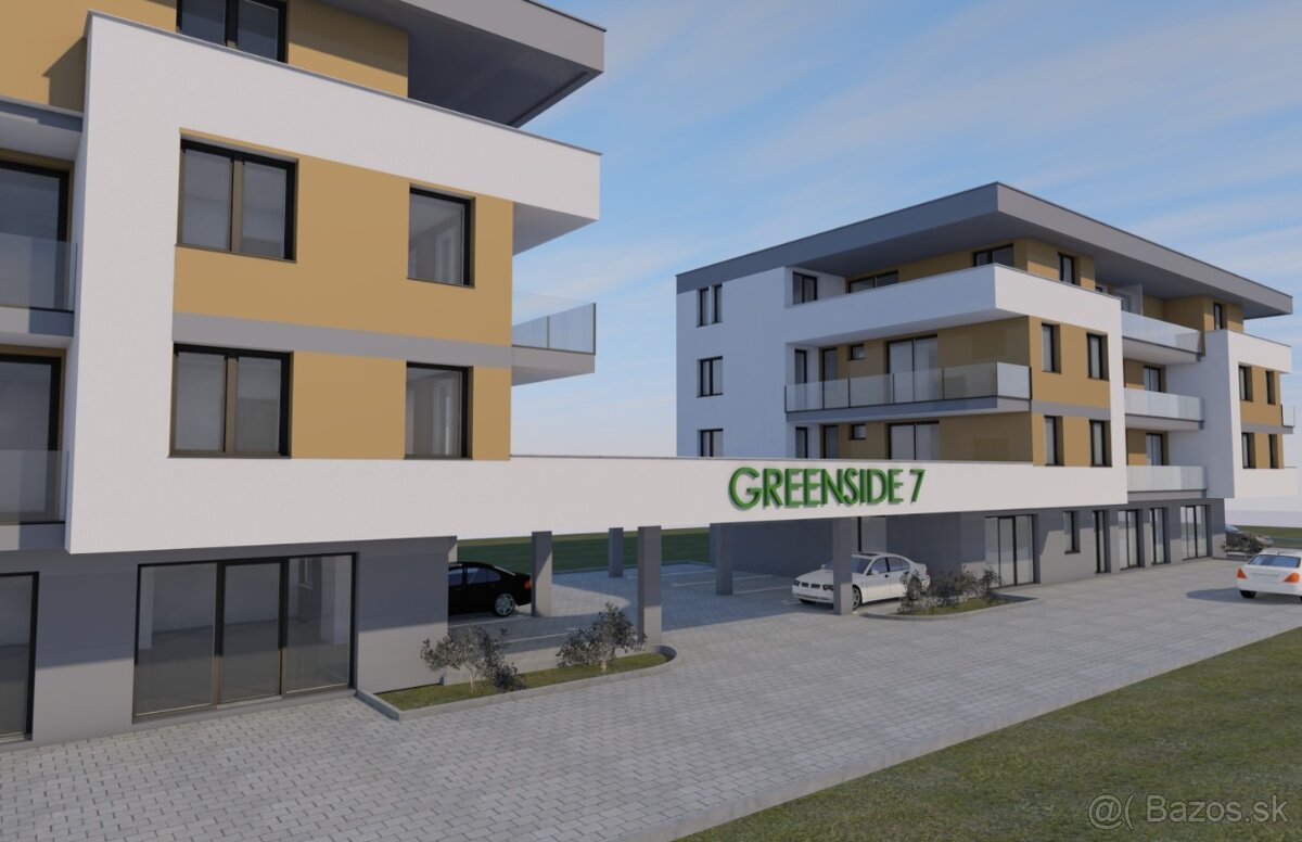 Predpredaj - 3 izbový byt v novostavbe GREENSIDE VII.