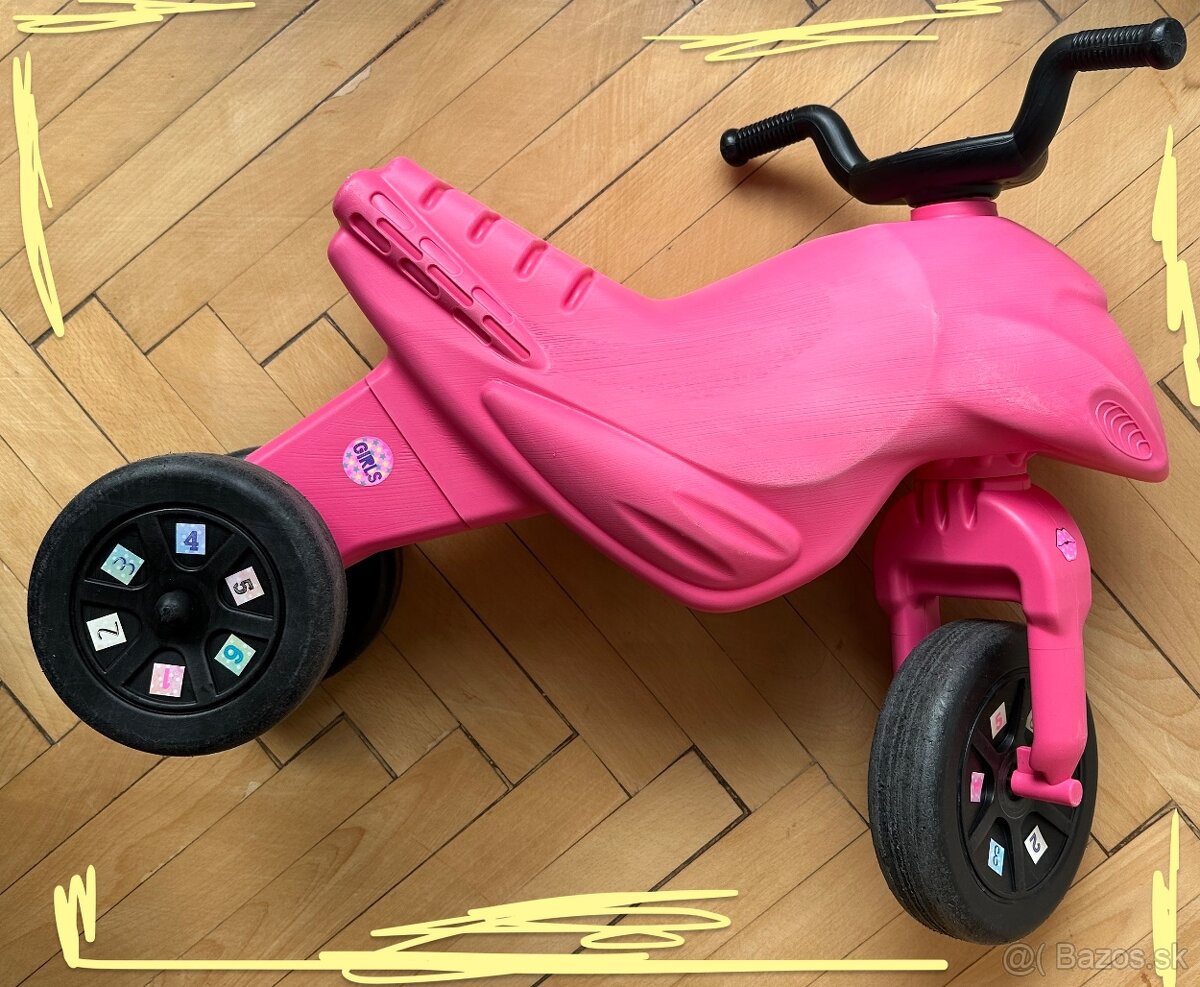 Superbike 4 babský RUŽOVÝ za 7EUR
