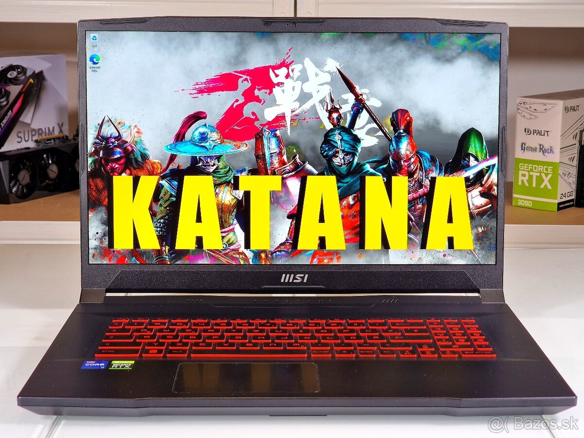 Herný notebook MSI KATANA 17 | i7-11800 | RTX 3060 | ZÁRUKA