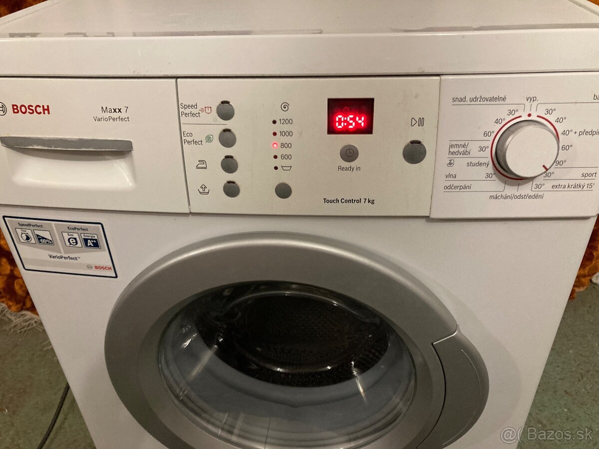 Prácka BOSCH 7kg-1200to./min