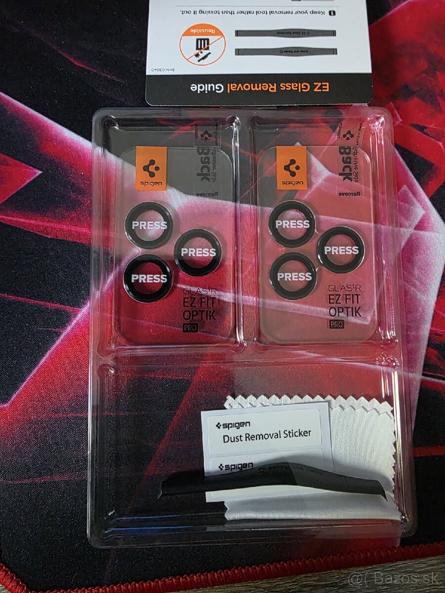 Sklo na sosovky Spigen pre iPhone 14 / 15 Pro a Pro max