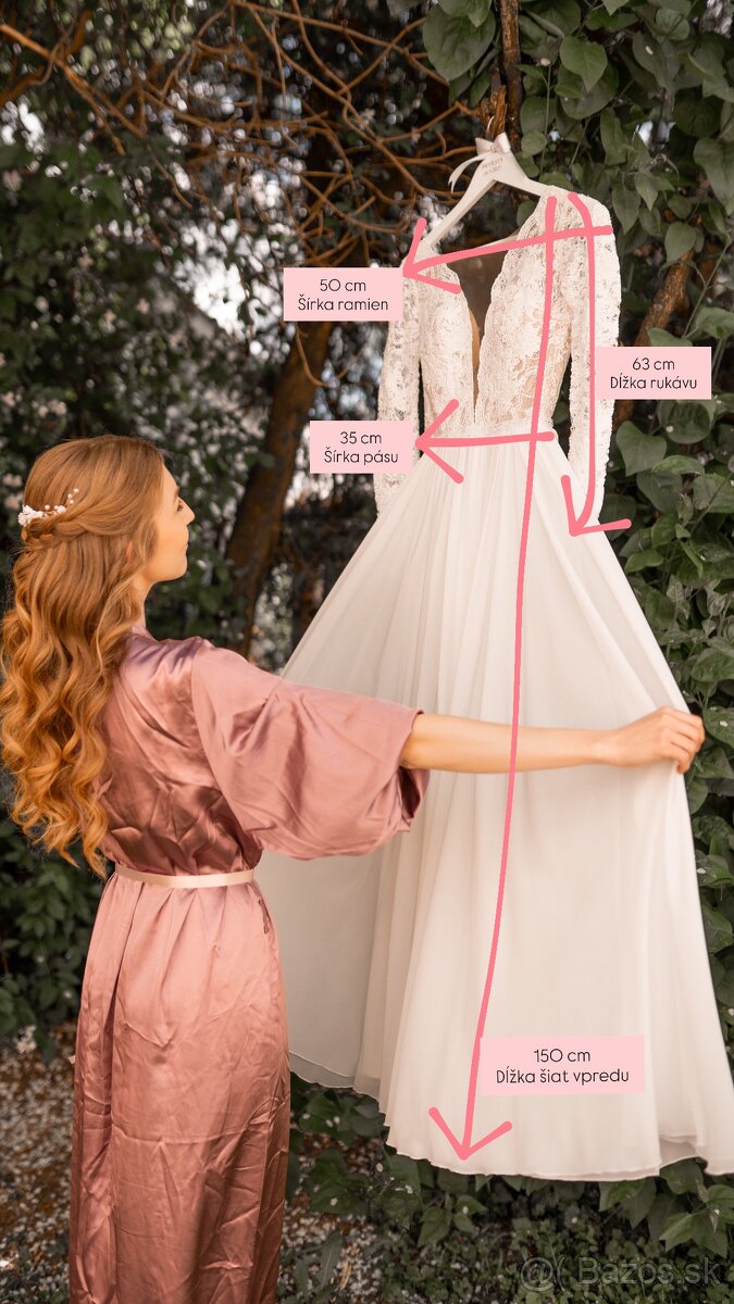 Predám svadobné šaty