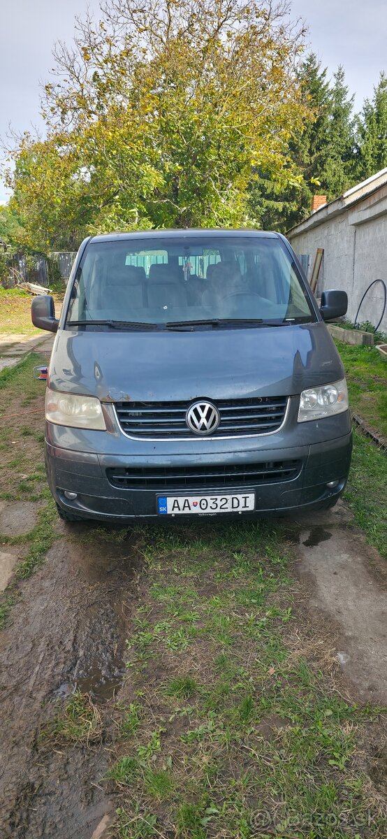 Predám VW caravelle 2.5tdi 4 motion
