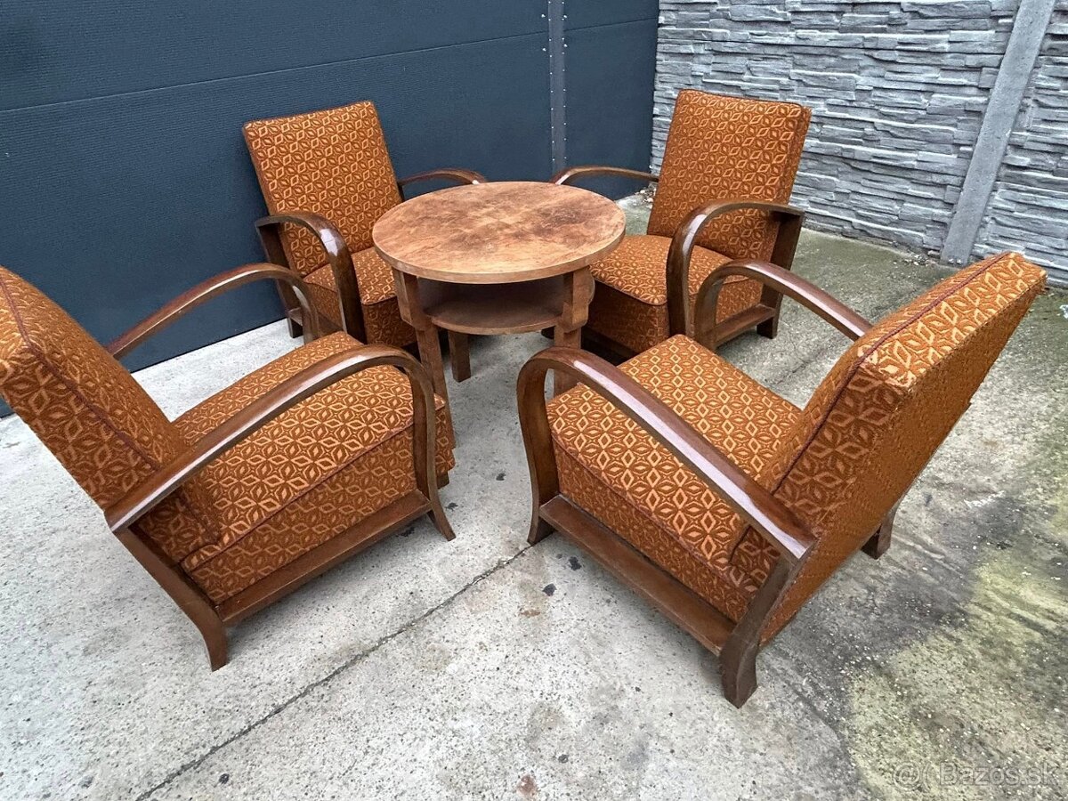 Art DECO kreslá - F189