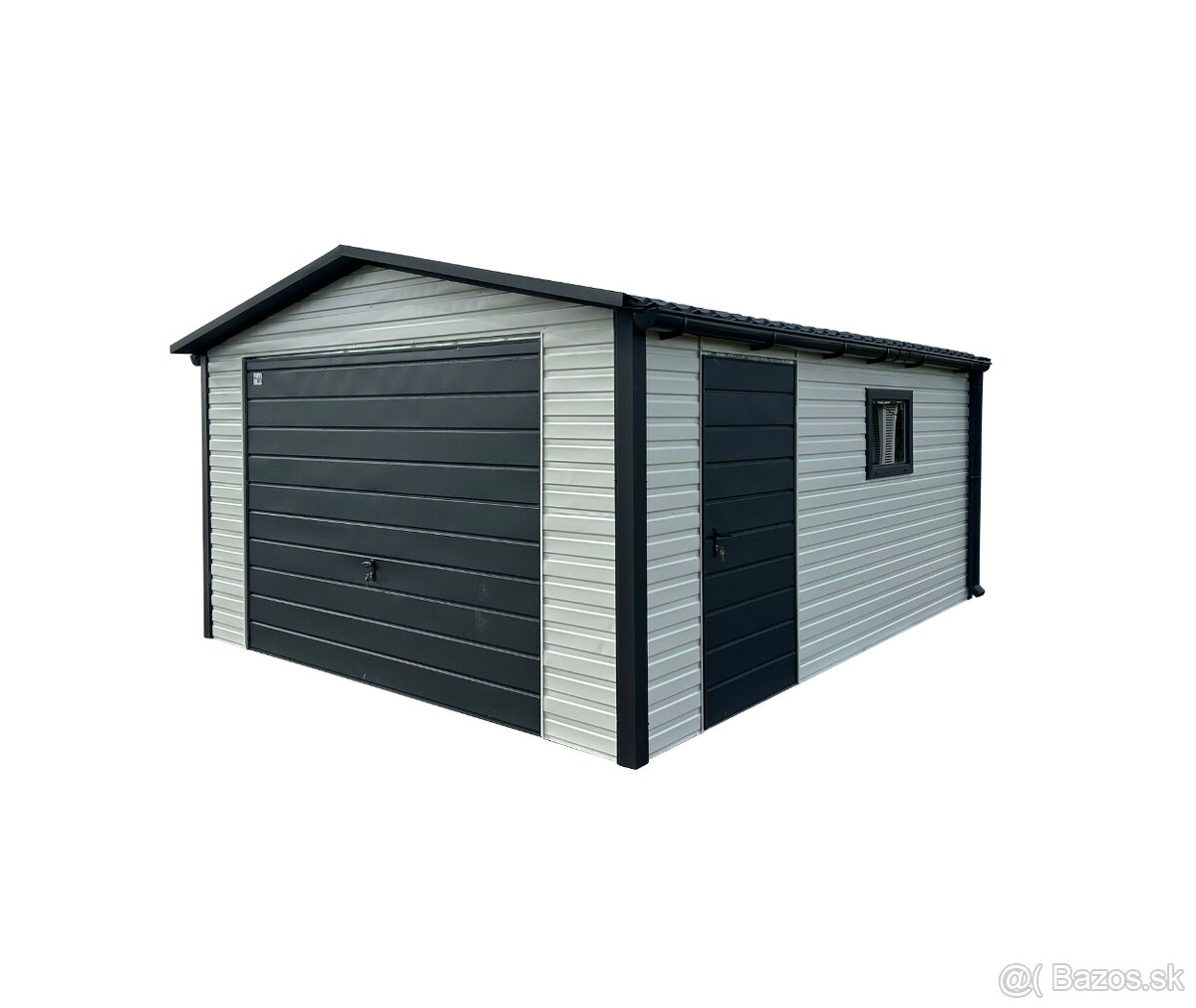 Plechová garáž 4x5m