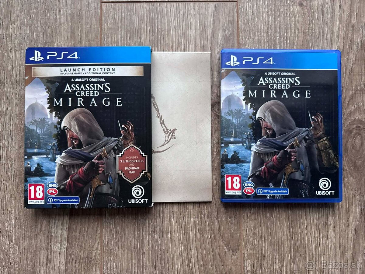 Assassin’s Creed Mirage Launch Edition na Playstation 4