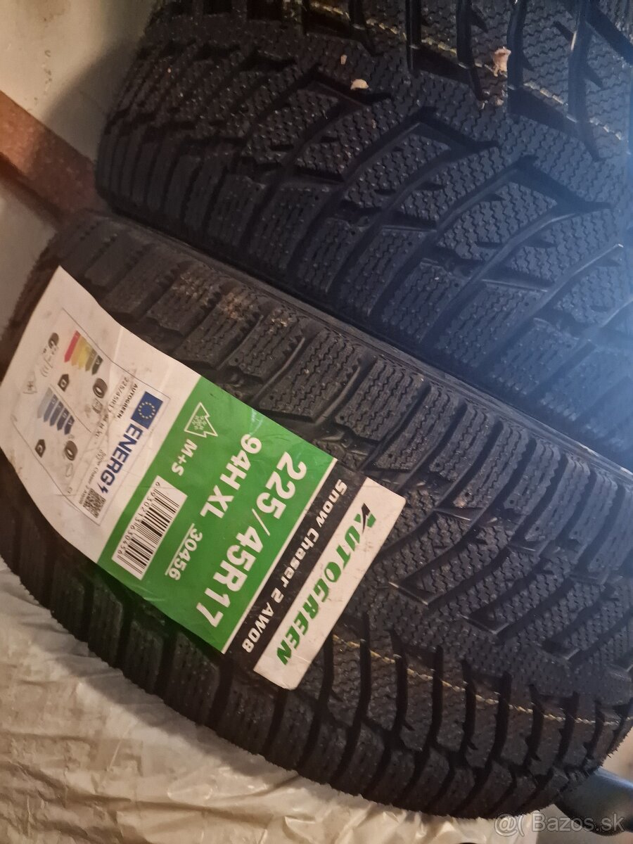 Pneumatiky 255/45r17 zimne nove