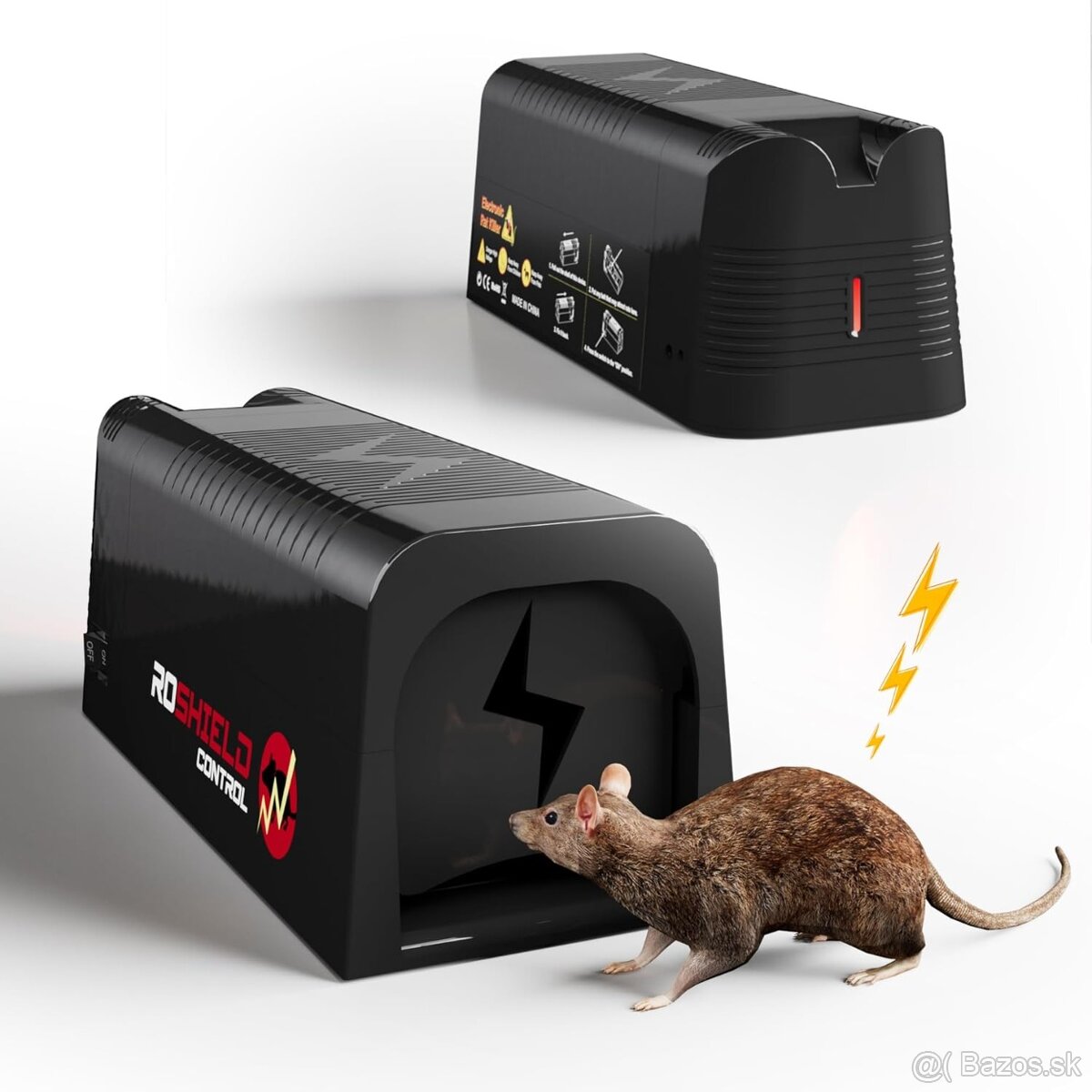 ROSHIELD Elektrická pasca na potkany a myši