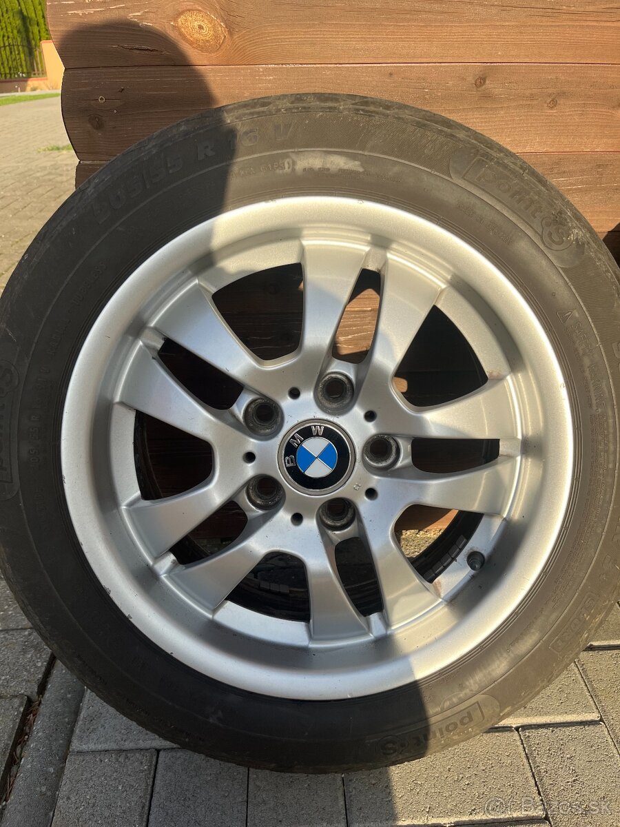 Predám BMW disky s pneu 5x120 R16