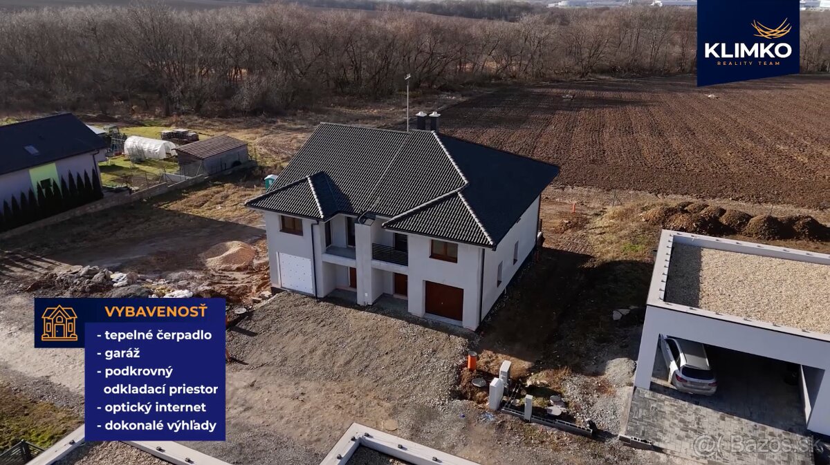 Novostavba rodinného domu v obci Záborské