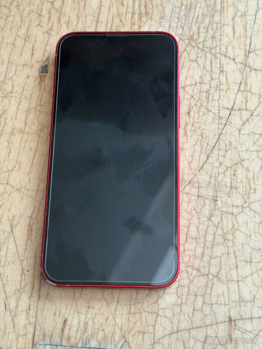 Predám Apple iPhone 13 Mini 128GB RED Známky Používania