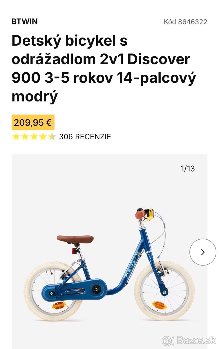Predám detské bicykle