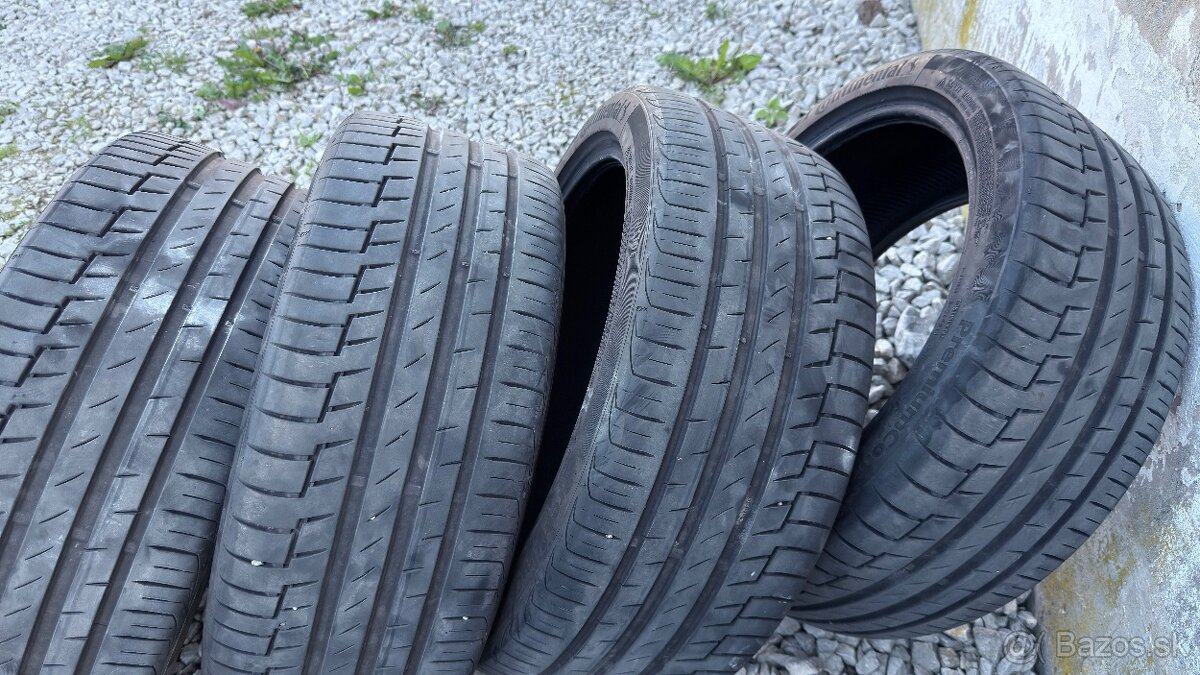 Predám letné pneu Continental Premium Contact 6 - 225/40R18