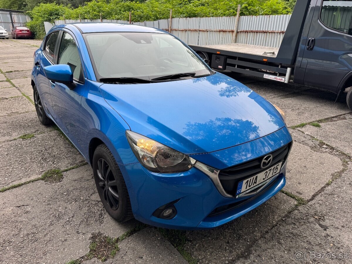 MAZDA 2 1,5 SKYACTIV 66KW,ROK 2015,NAJ 94TKM,NAVI,KLIMA,DOHO