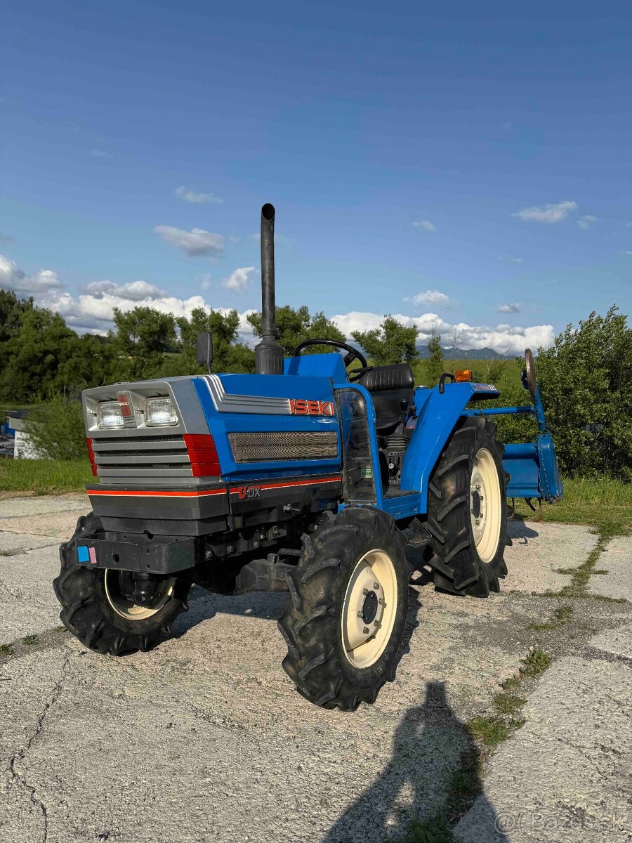 Japonský malotraktor ISEKI TA230F s rotavátorom