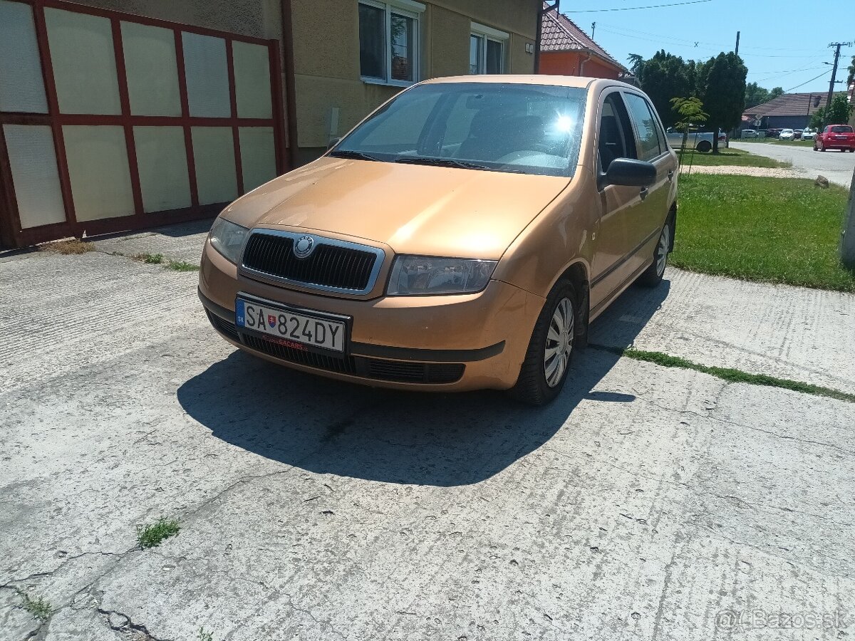 Predám Skoda Fabia 1.4 mpi 44kw 2001