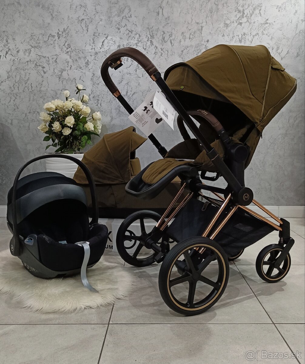 NOVÝ CYBEX PRIAM IV 2025 KHAKI GREEN ROSEGOLD