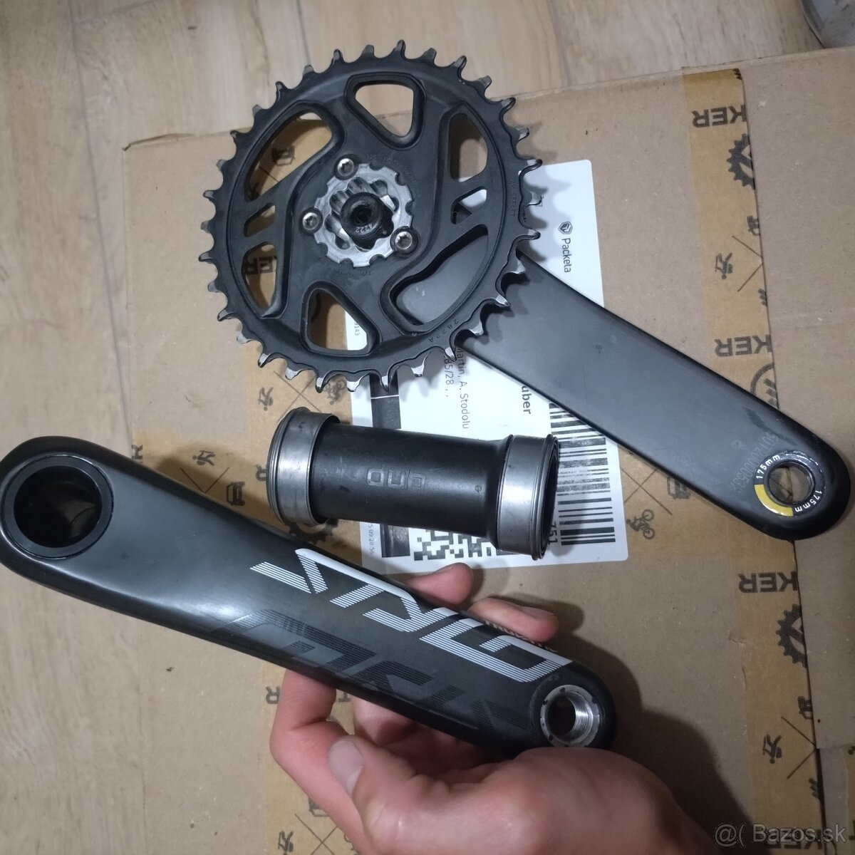 Karbónové kľuky SRAM Truvativ Stylo DUB s prevodníkom 32T