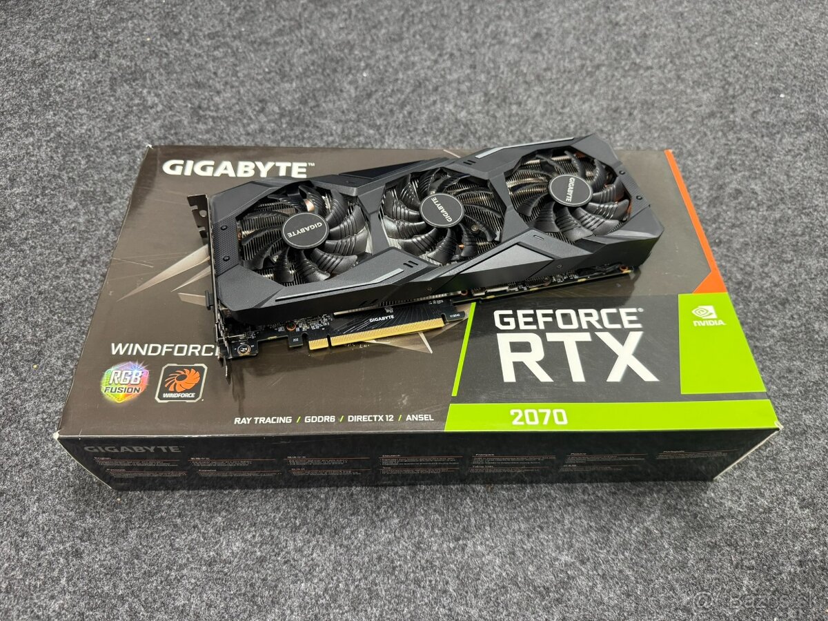 Predám grafiku GIGABYTE GeForce RTX 2070