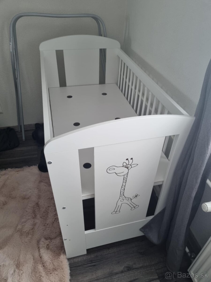 Detská postielka 120x60 + matrac