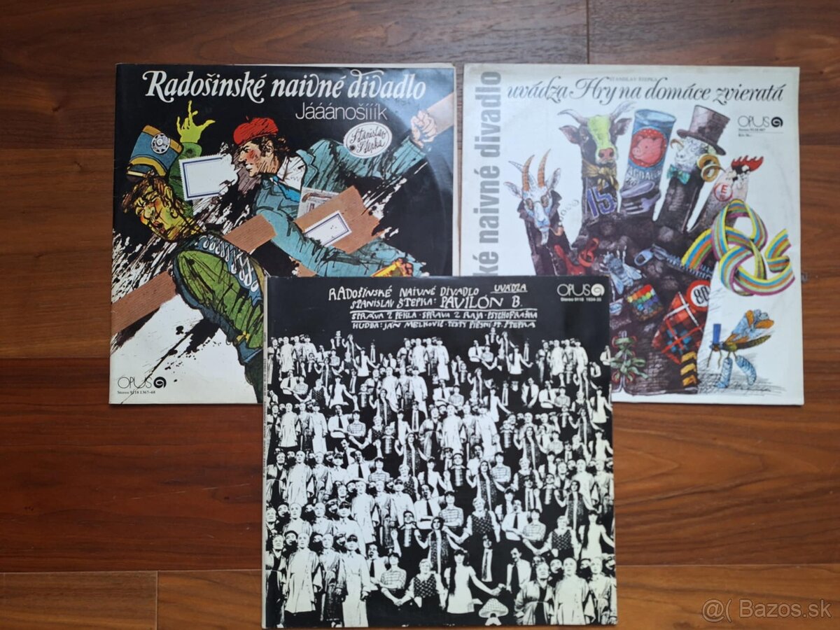 Vinylové platne LP a SP