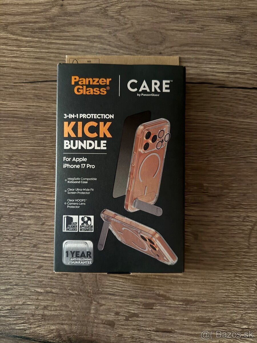 CARE - Bundle 3v1 Kick pre iPhone 17 Pro - PanzerGlass