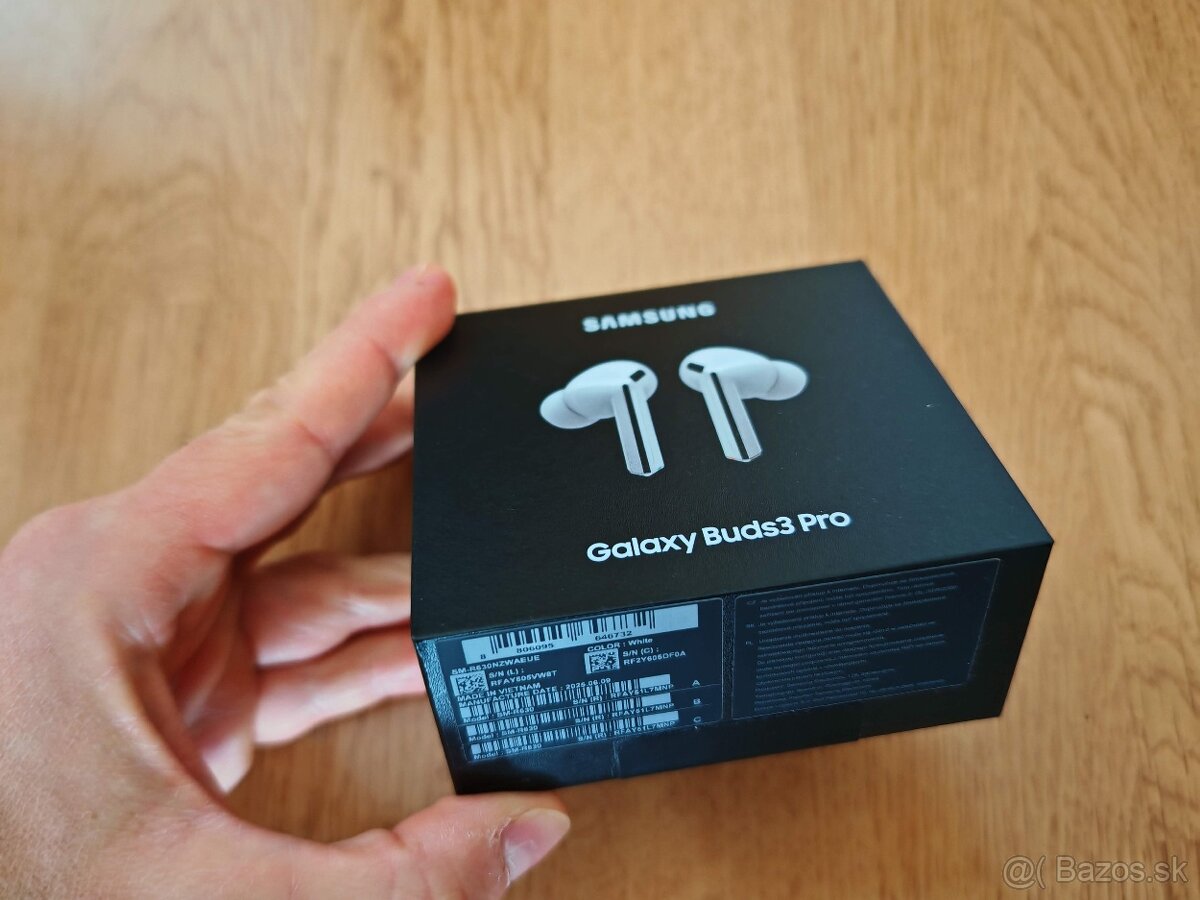Samsung Galaxy Buds3 Pro - biele