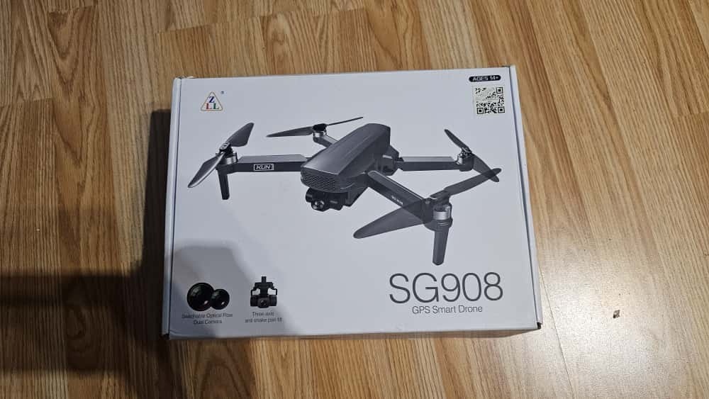Dron SG908 PRO GPS – 3 batérie, taška, originálna krabica