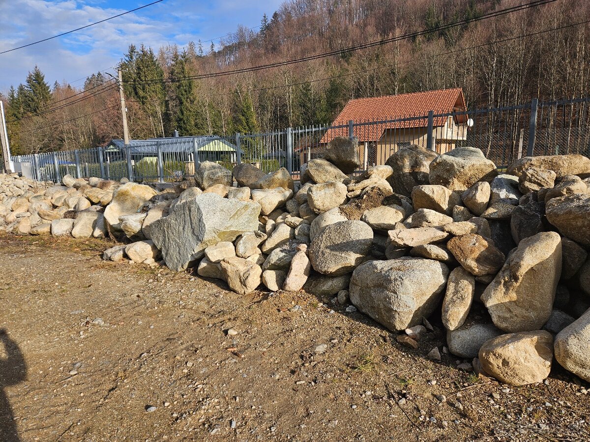 Okrasné kamene Žula