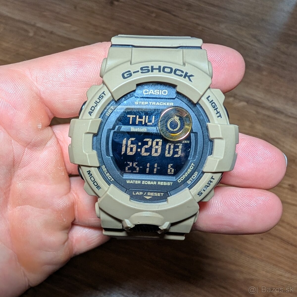 Casio GShock Resist 3464 GBD-800 hnedé