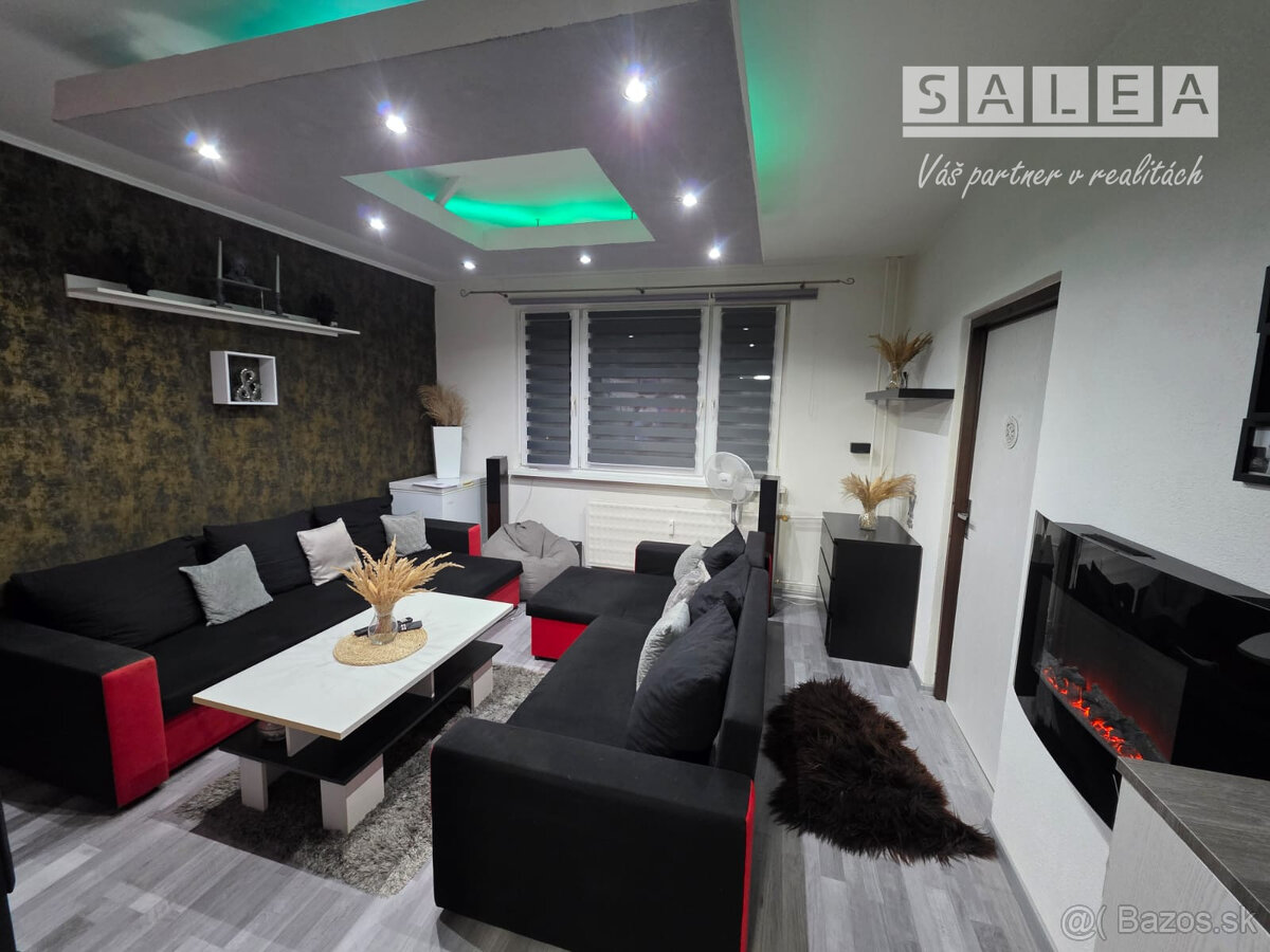 TURZOVKA 3-IZBOVÝ PRIESTRANNÝ BYT PRIAMO V CENTRE-ZARIADENÝ