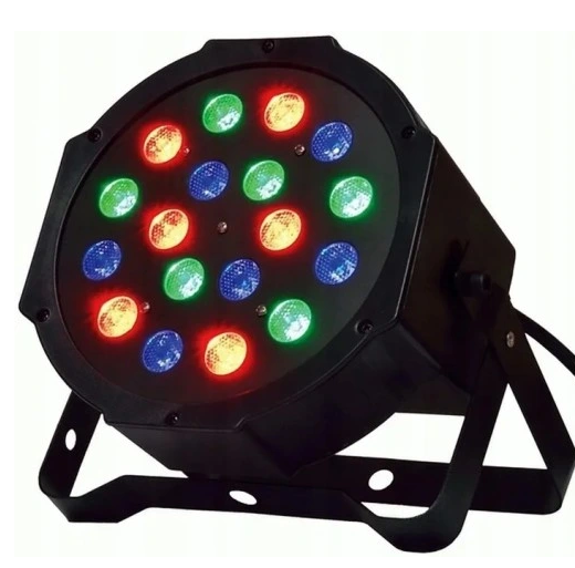 RGB Led par 18x1W reflektor