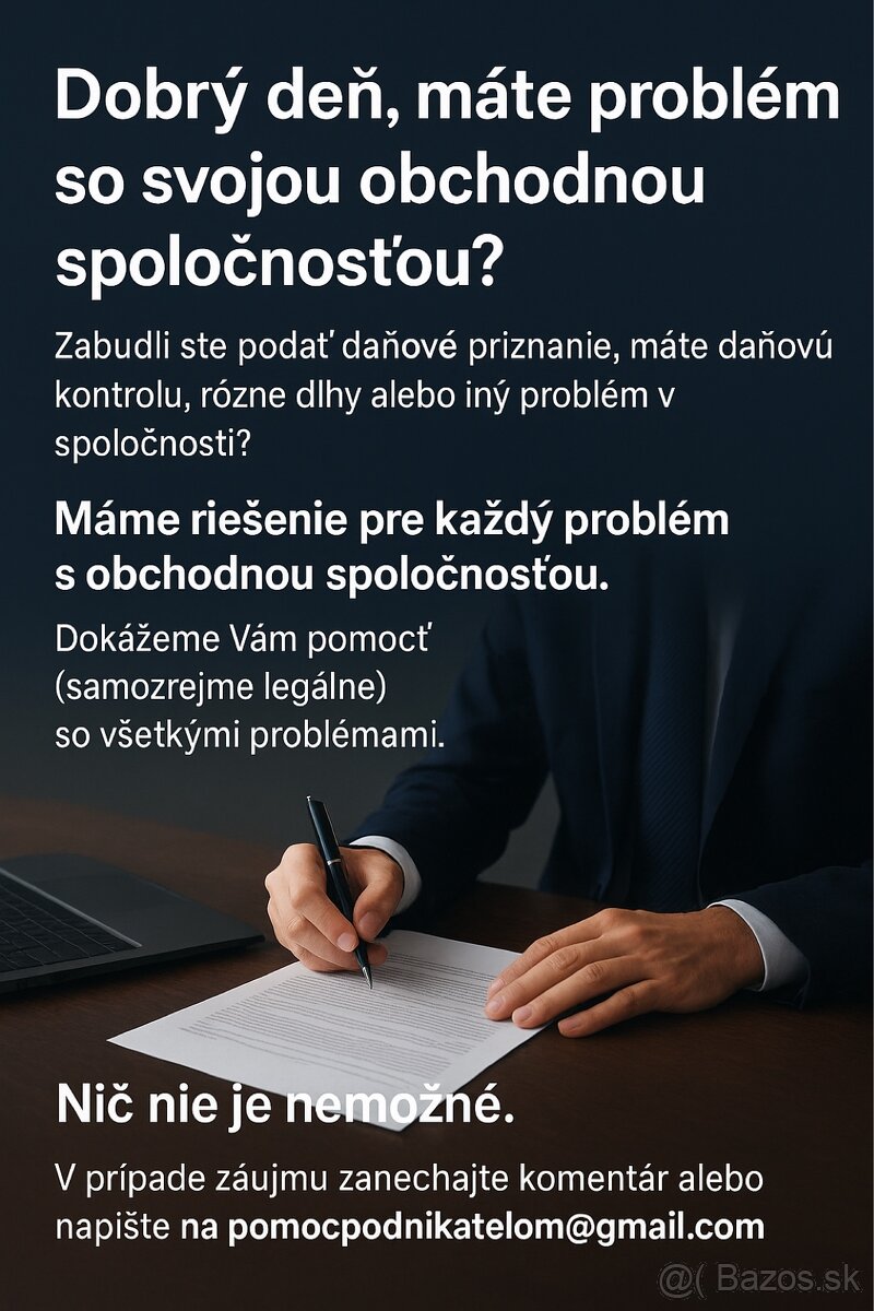 Zrušenie ( likvidacia, presun) sro