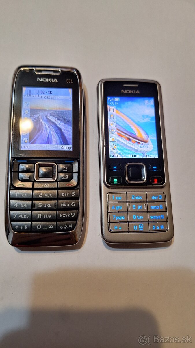Nokia E52 ,nokia 6300 top stav.