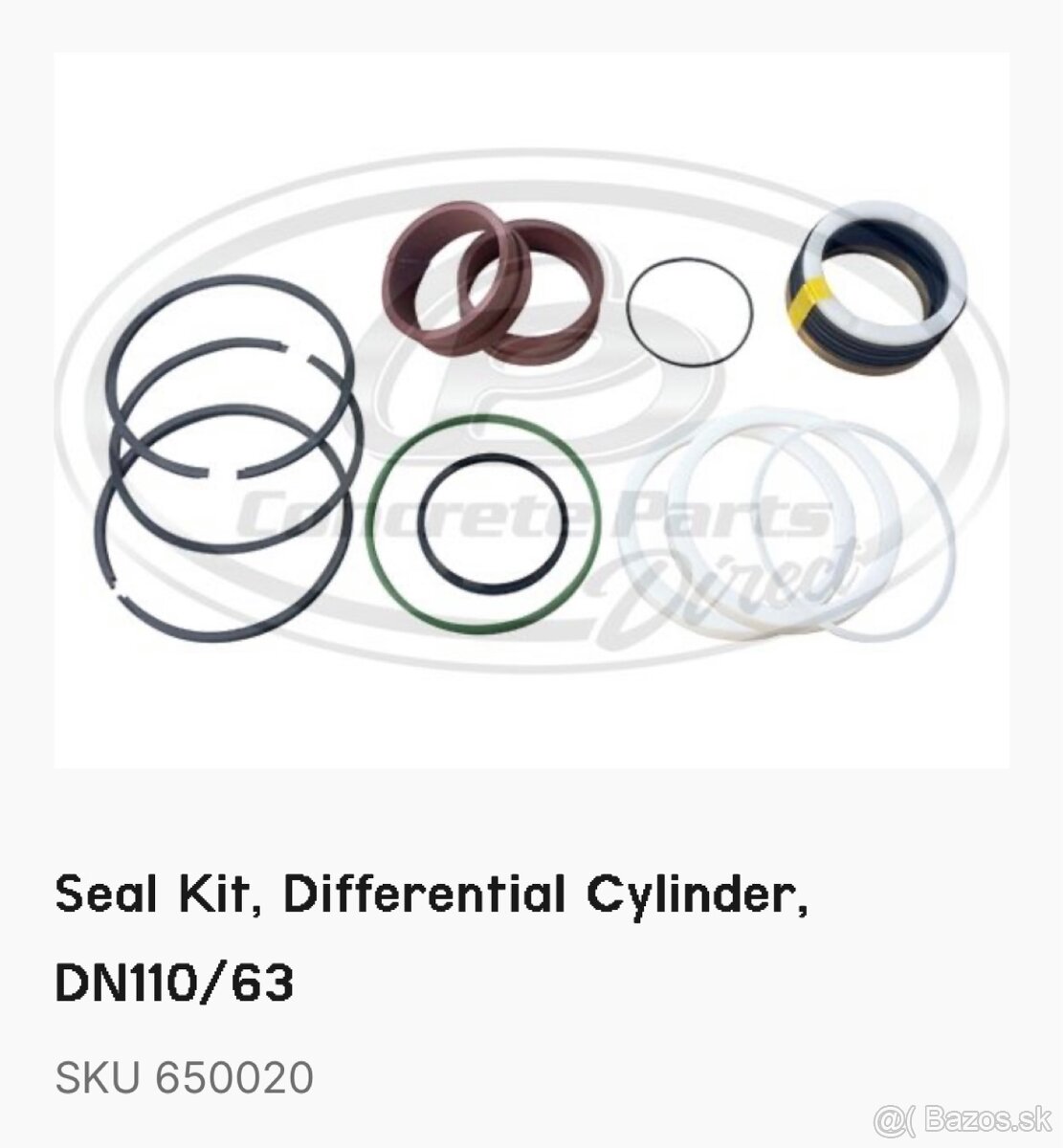 Putzmeister sada tesnení 650020