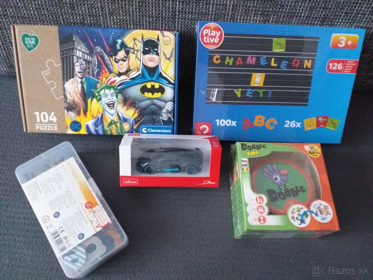 Nové nepoužité hračky 3+